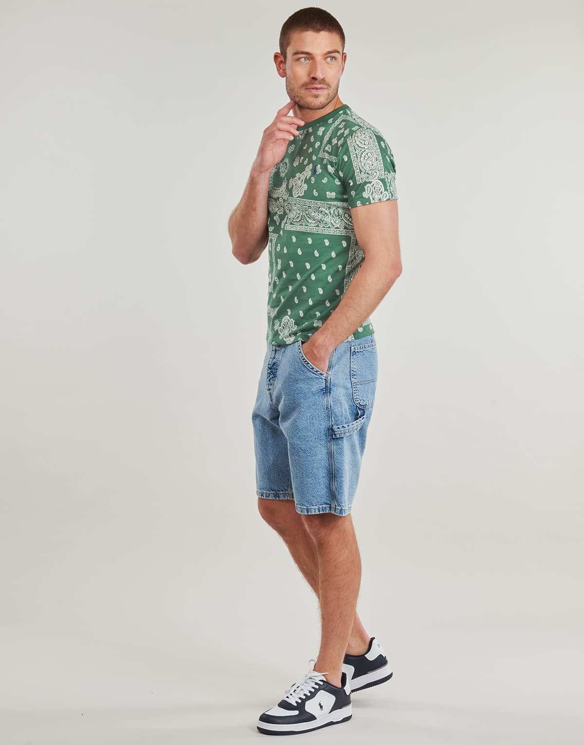 Men's T-Shirts Polo Ralph Lauren Green