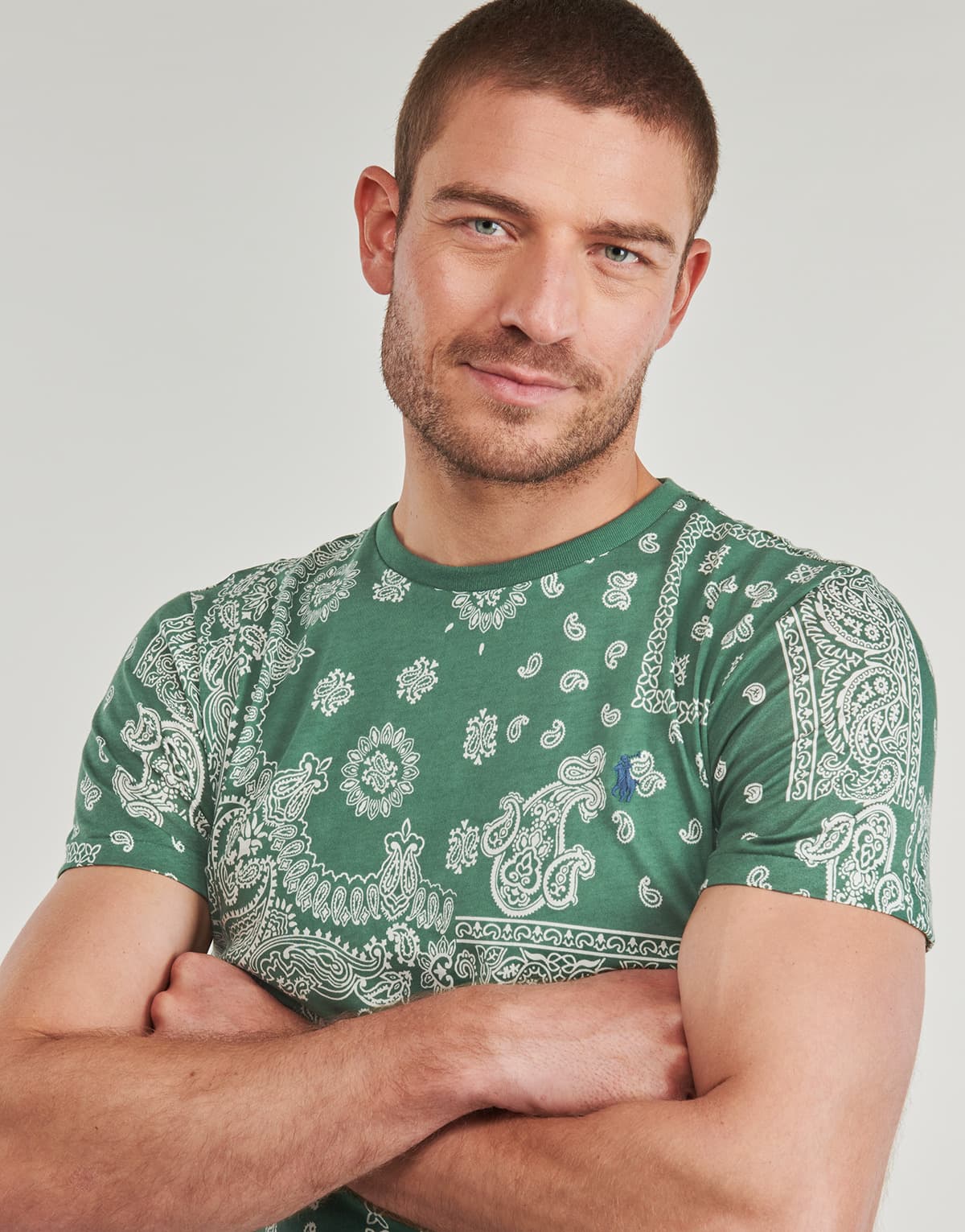 Men's T-Shirts Polo Ralph Lauren Green