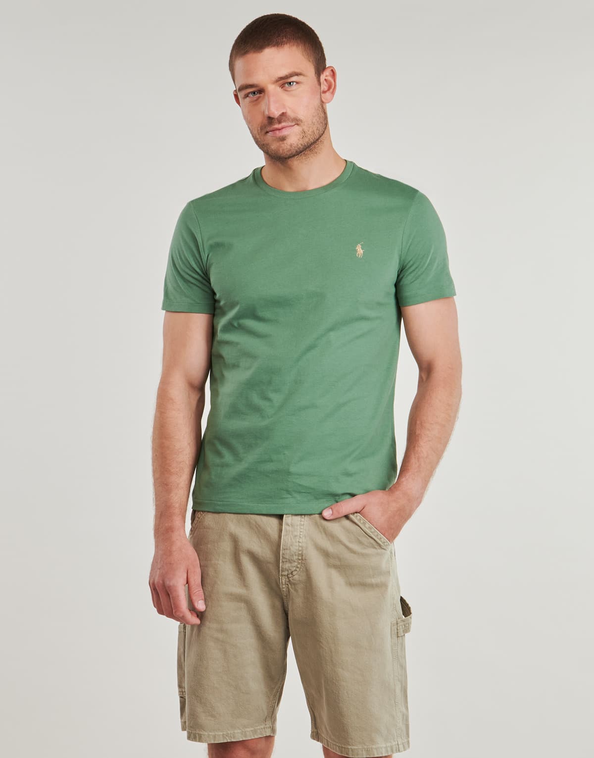 Men's T-Shirts Polo Ralph Lauren Green
