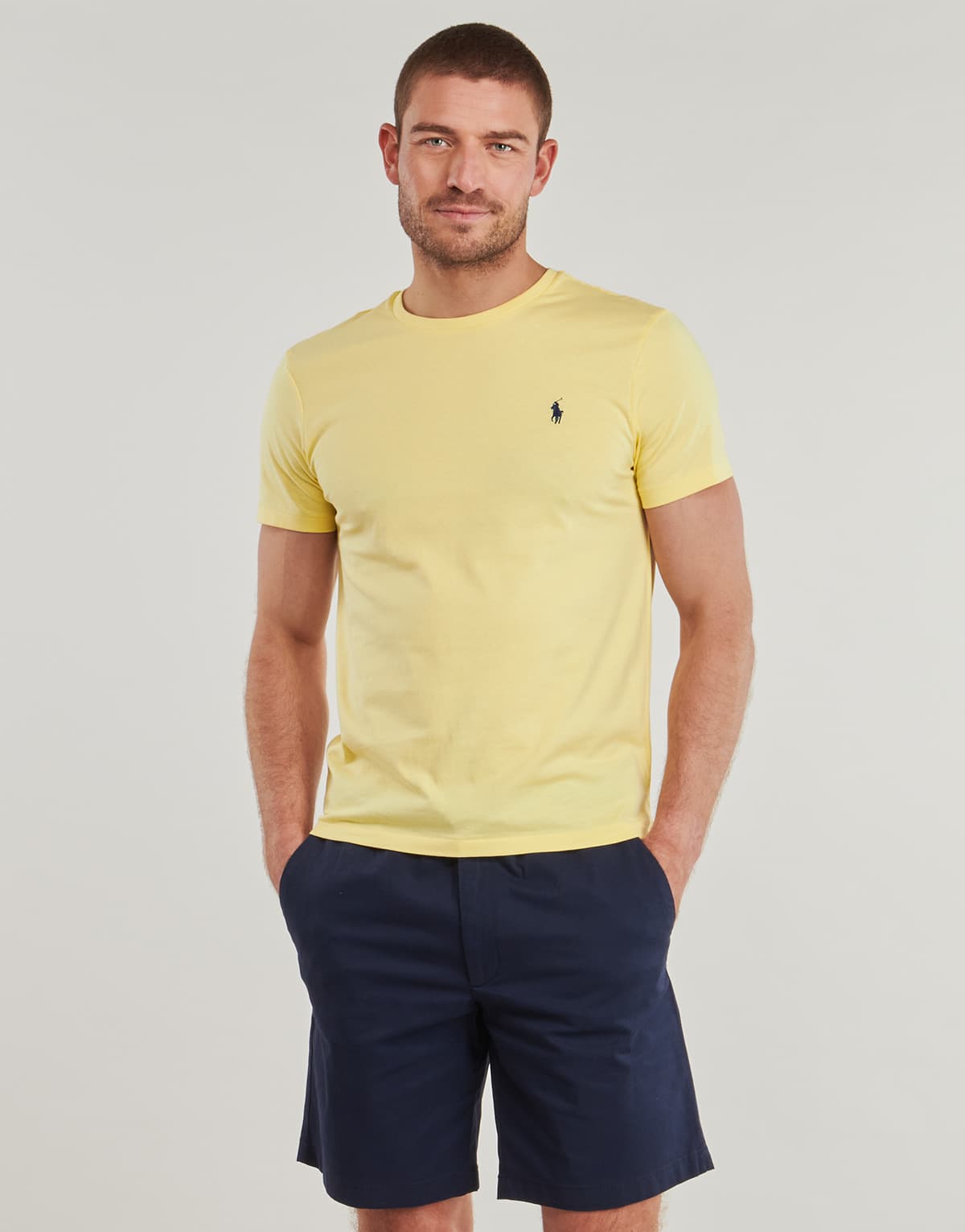 Men's T-Shirts Polo Ralph Lauren Yellow