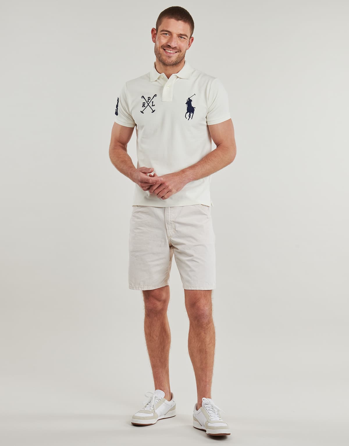 Men's Shorts Polo Ralph Lauren White