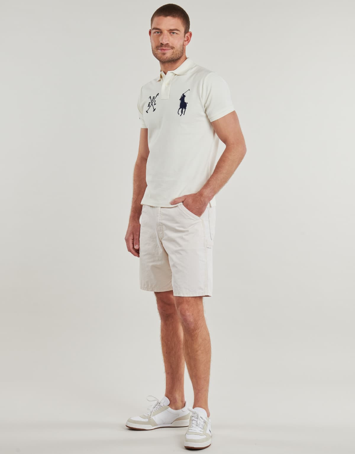 Men's Shorts Polo Ralph Lauren White