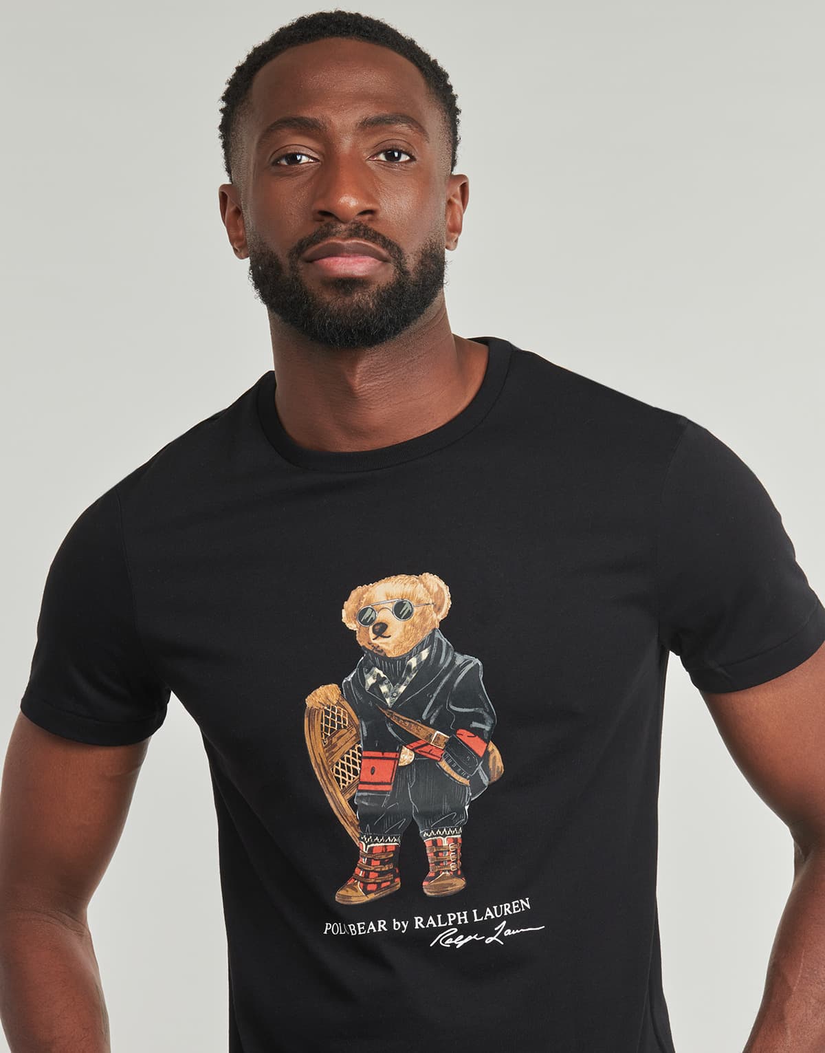 Men's T-Shirts Polo Ralph Lauren Black