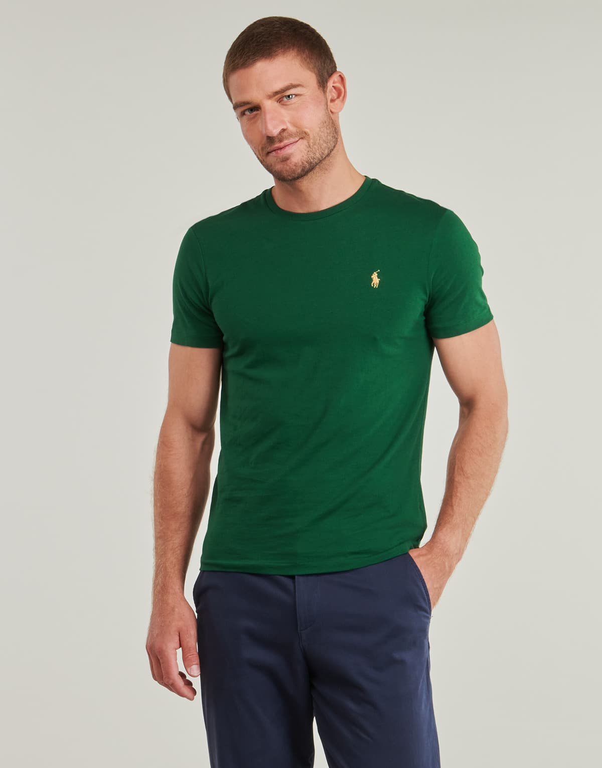Men's T-Shirts Polo Ralph Lauren Green