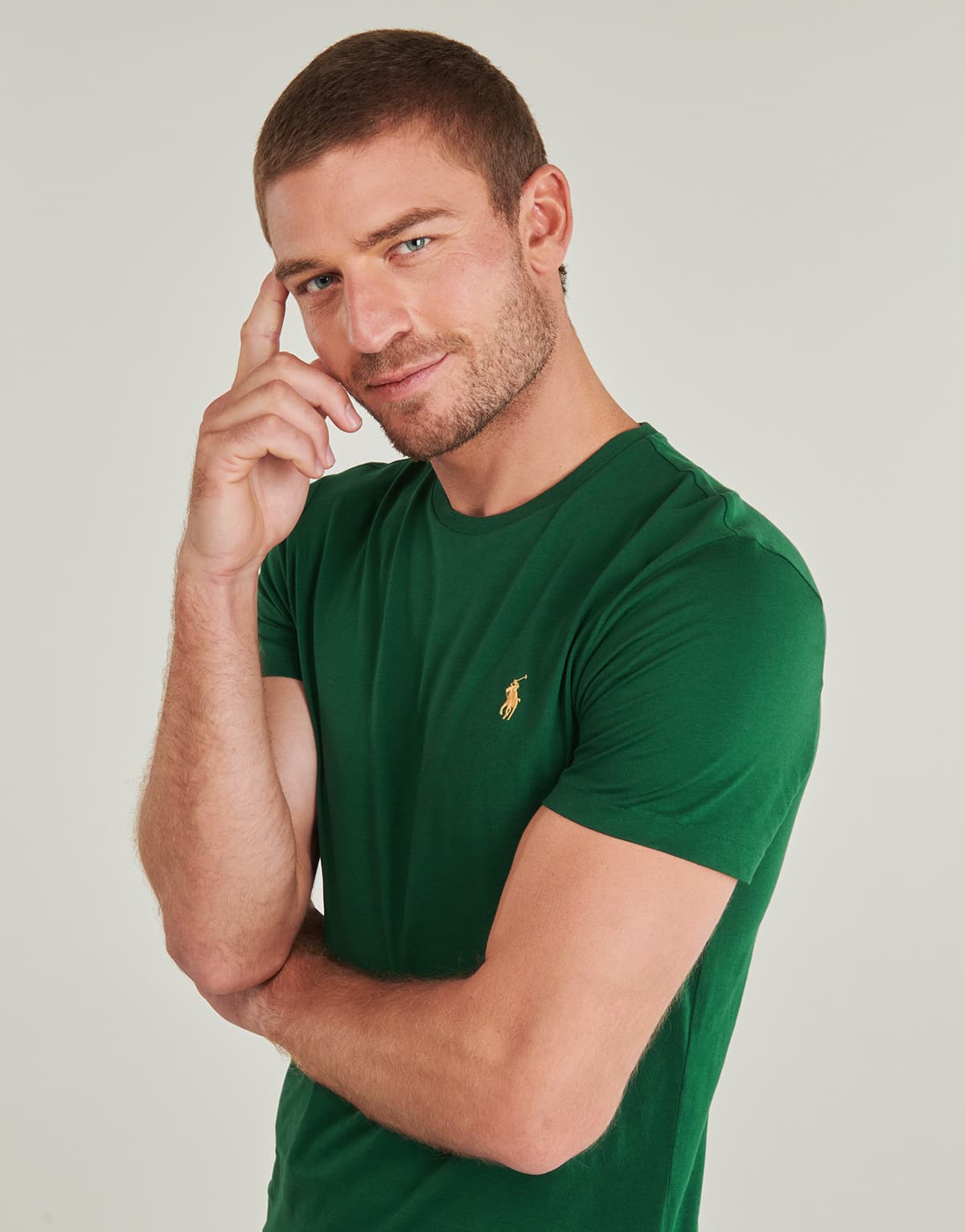 Men's T-Shirts Polo Ralph Lauren Green