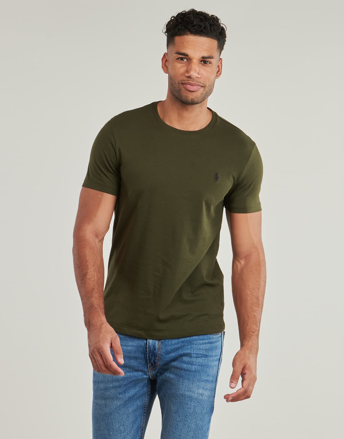 Men's T-Shirts Polo Ralph Lauren Khaki