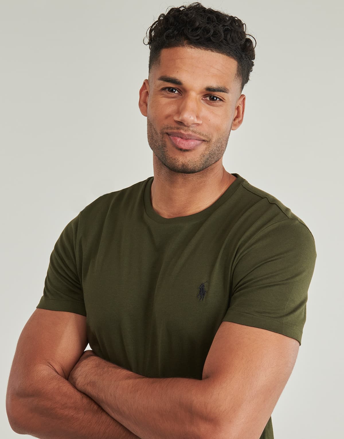 Men's T-Shirts Polo Ralph Lauren Khaki