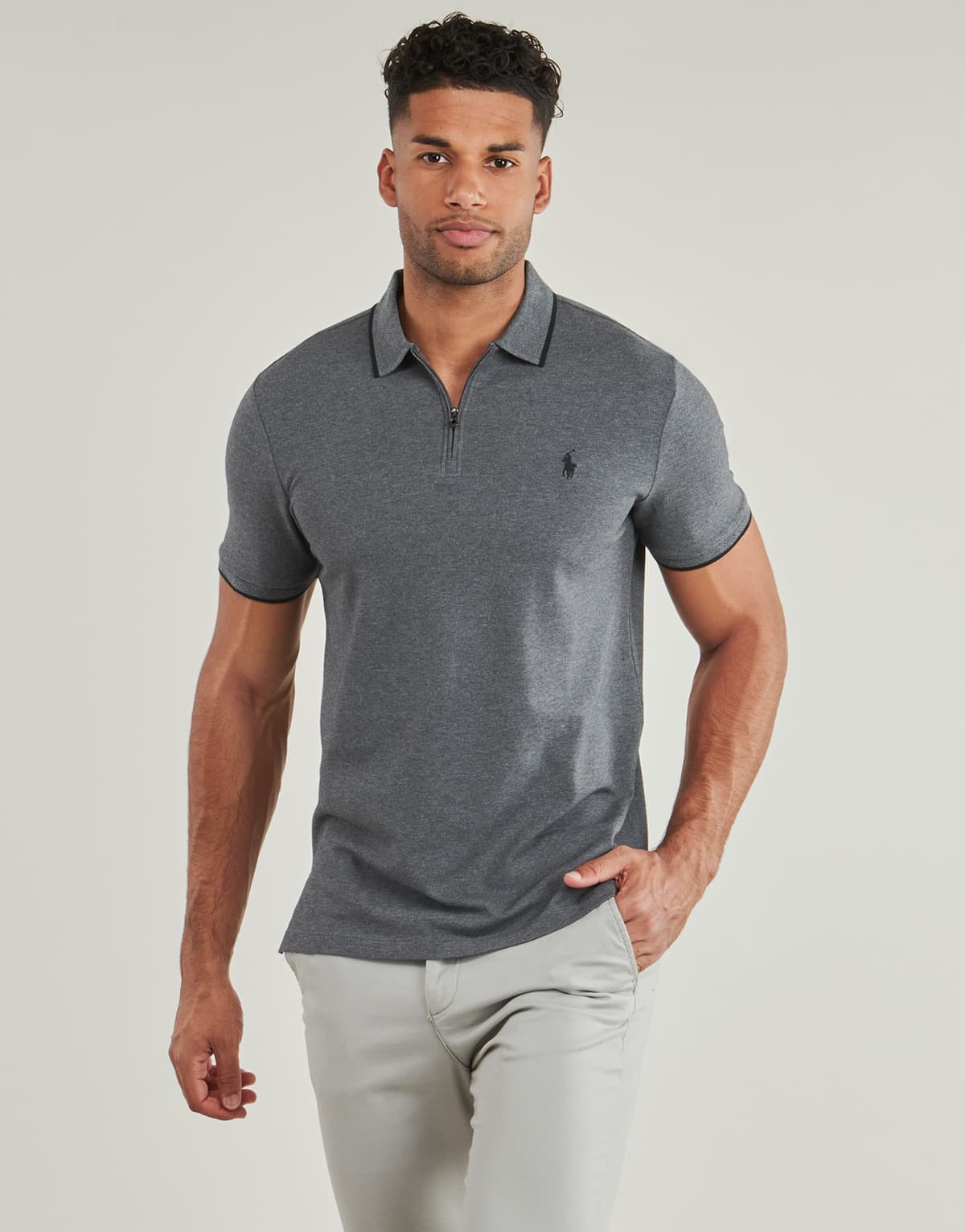 Men's Polo Shirts Polo Ralph Lauren Gray