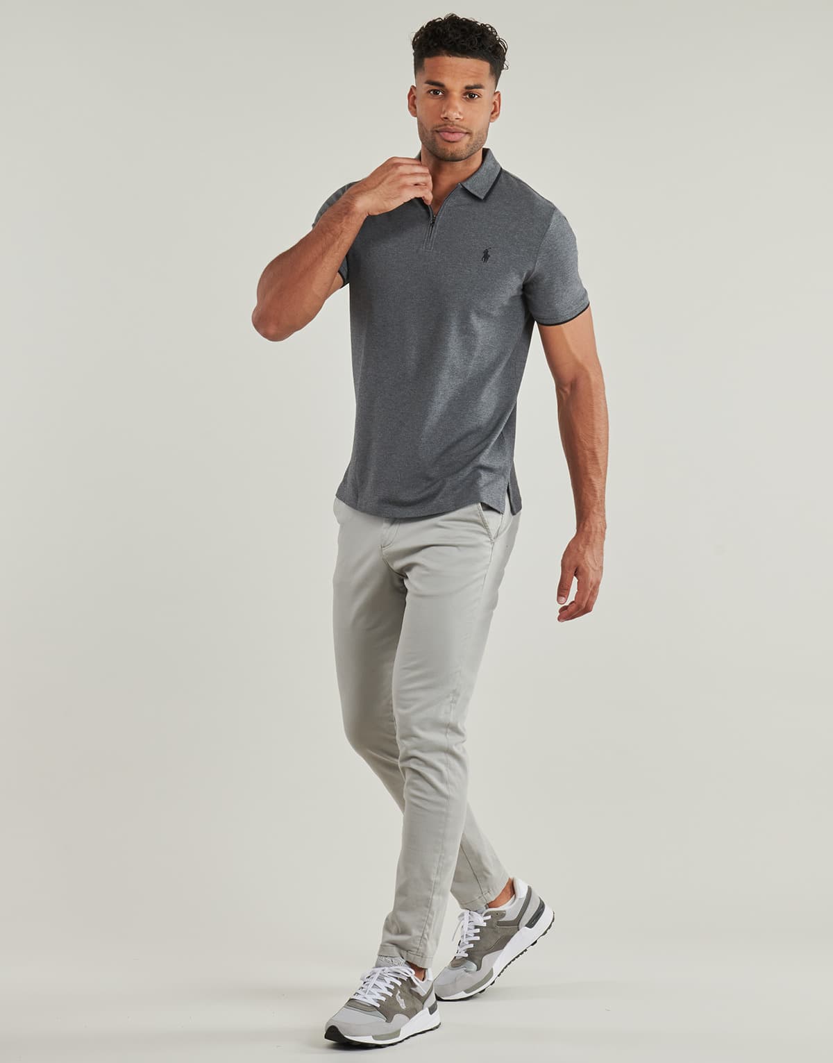 Men's Polo Shirts Polo Ralph Lauren Gray