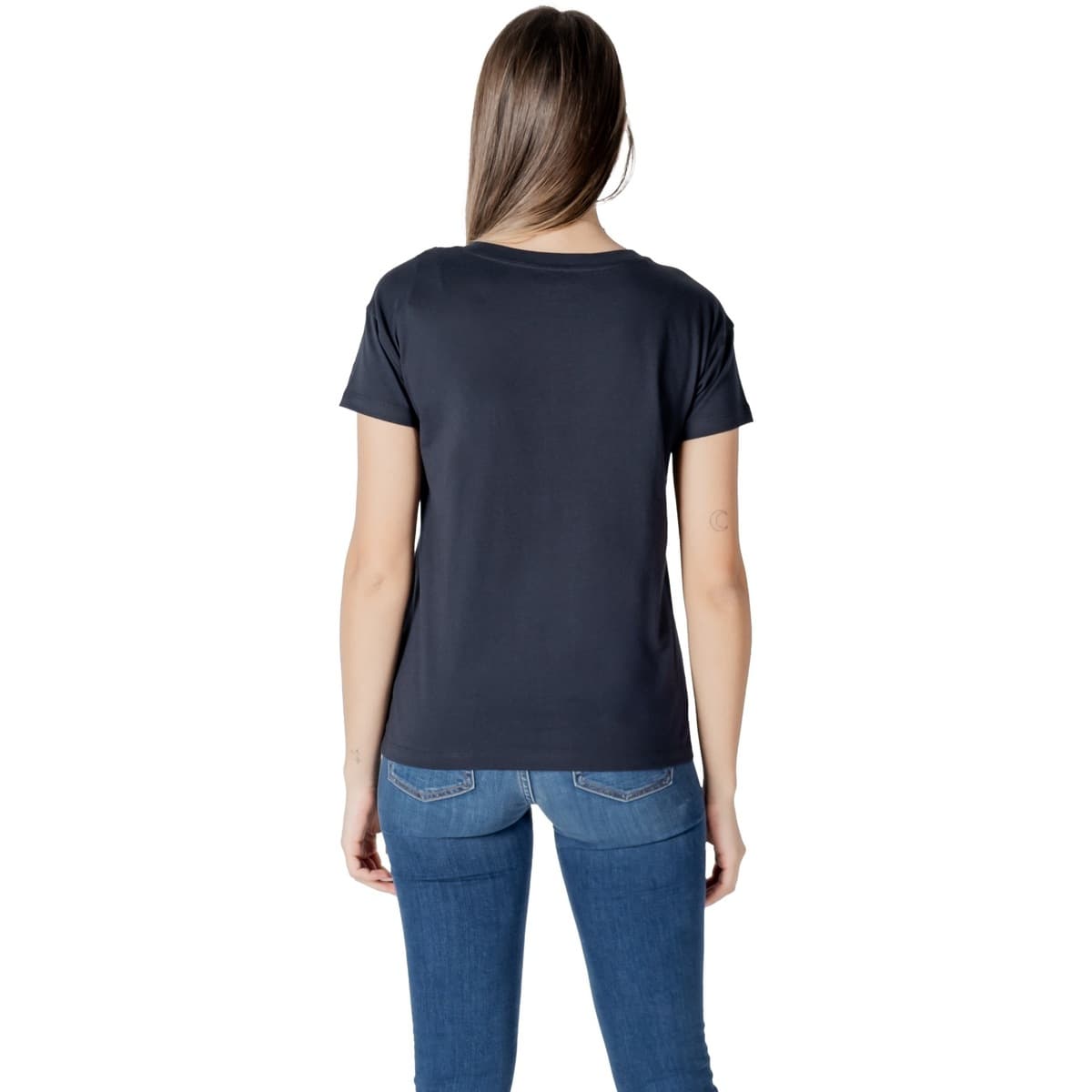 Women's T-Shirts EAX Blue