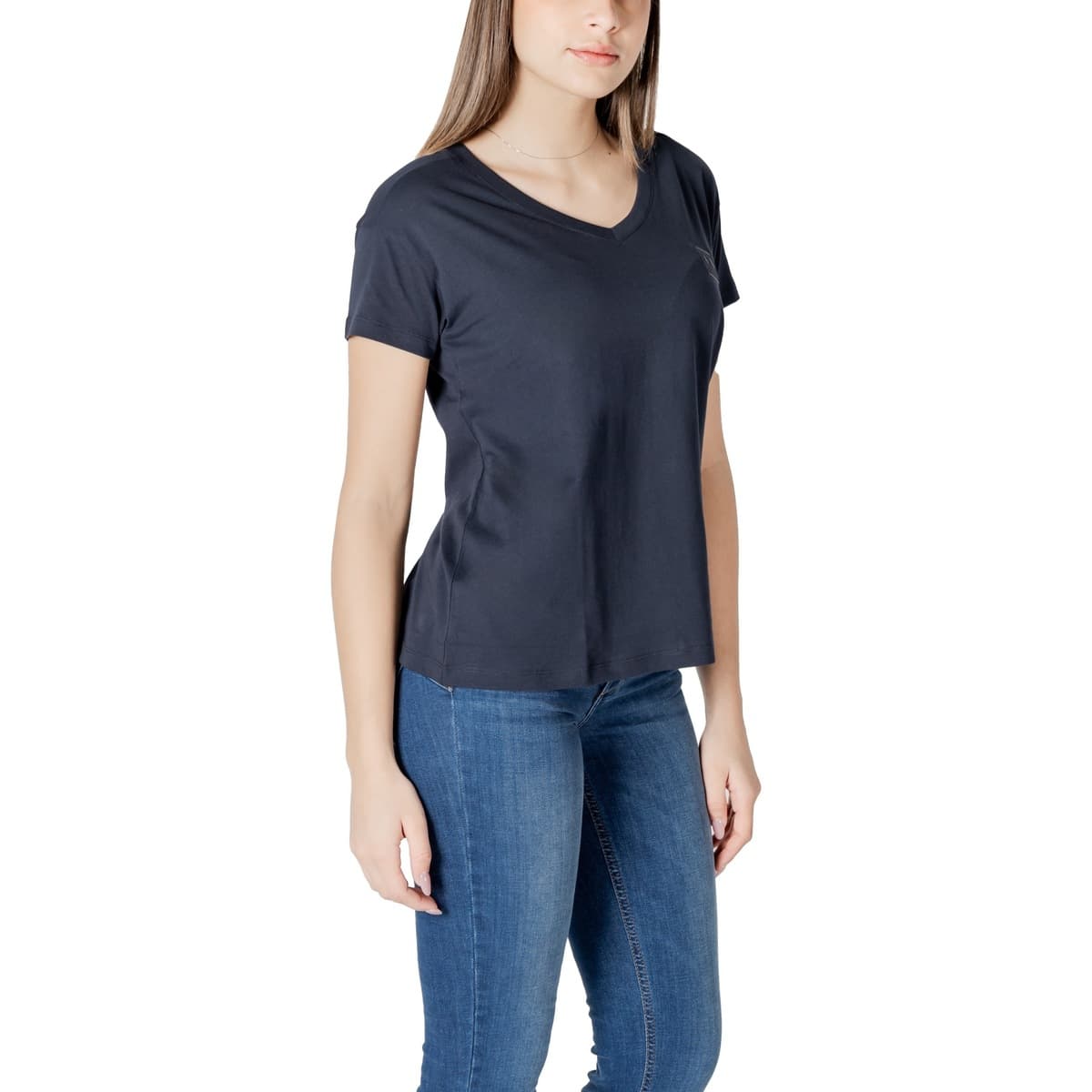 Women's T-Shirts EAX Blue