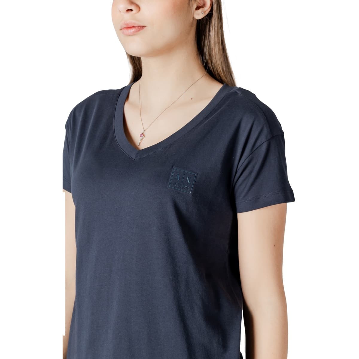 Women's T-Shirts EAX Blue