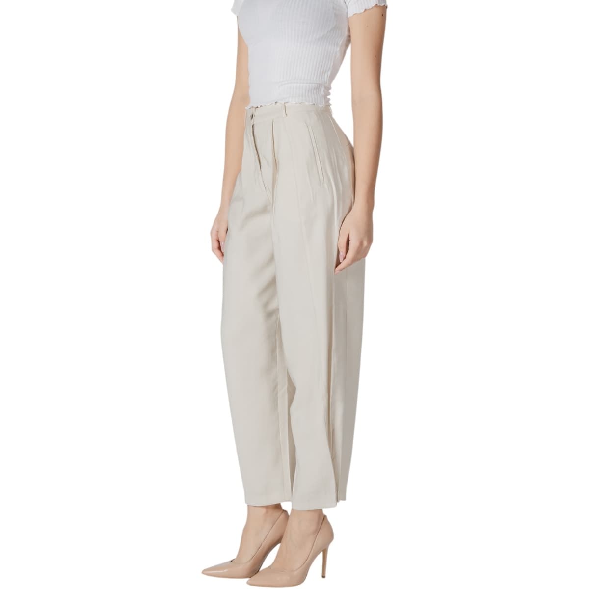 Women's Pants Vila White