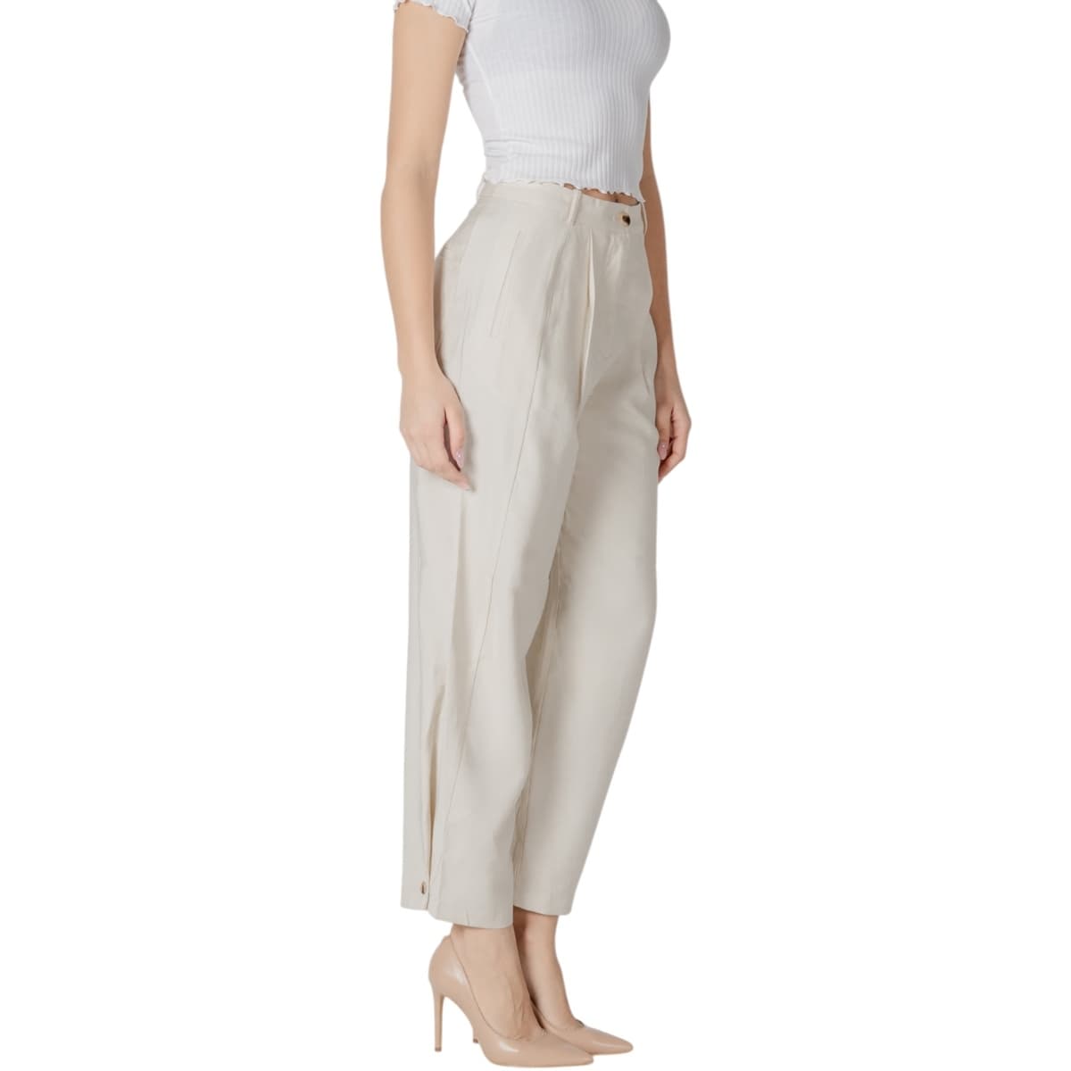 Women's Pants Vila White