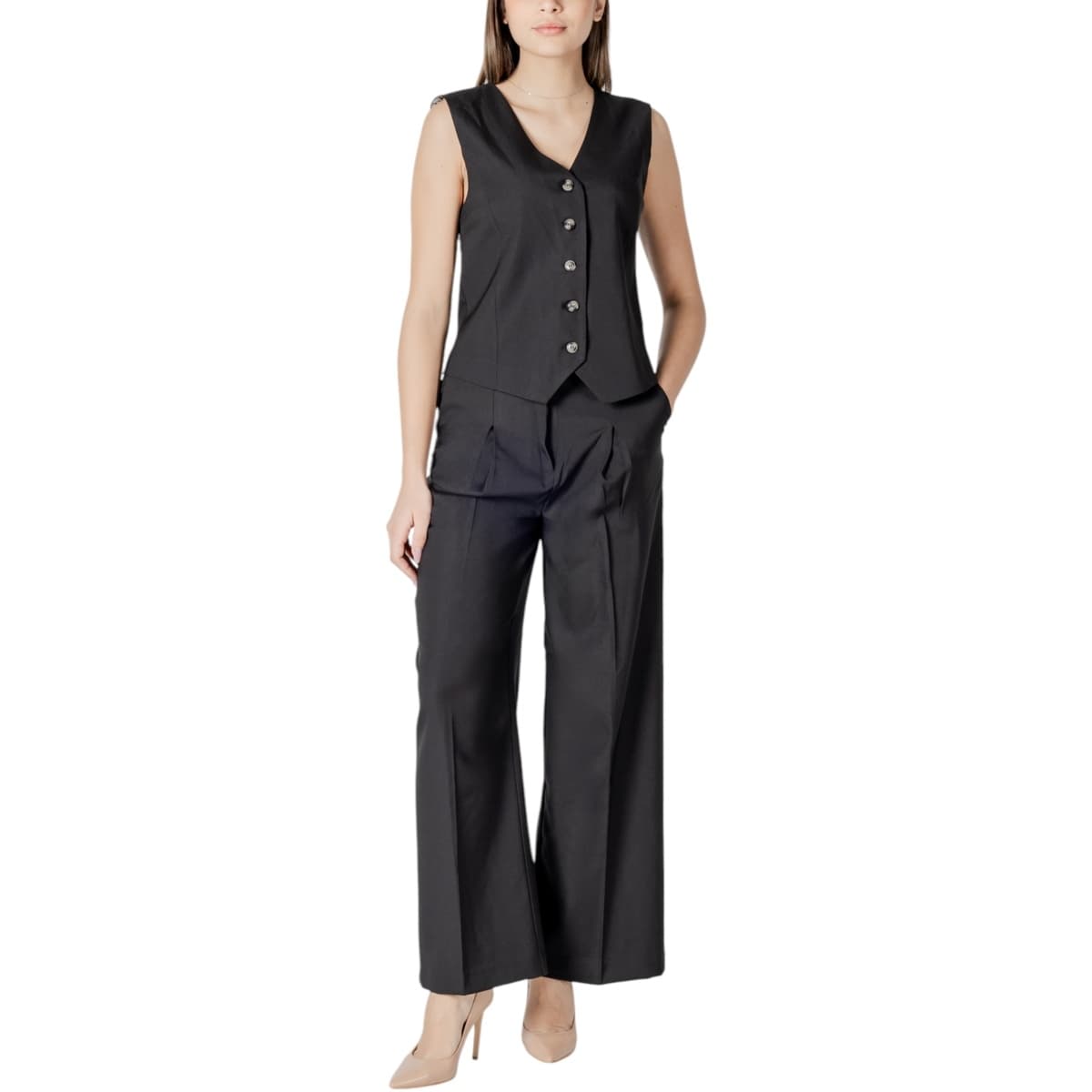 Women's Pants Ichi Black