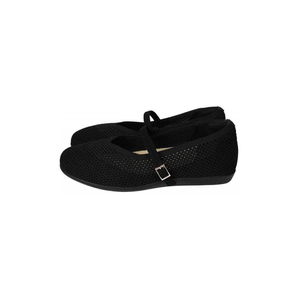 Women's Ballet Flats Mysoft Black