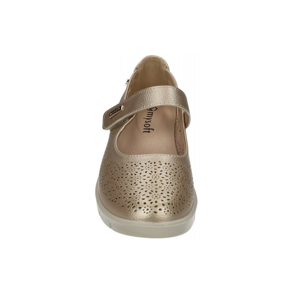 Women's Ballet Flats Mysoft Gold