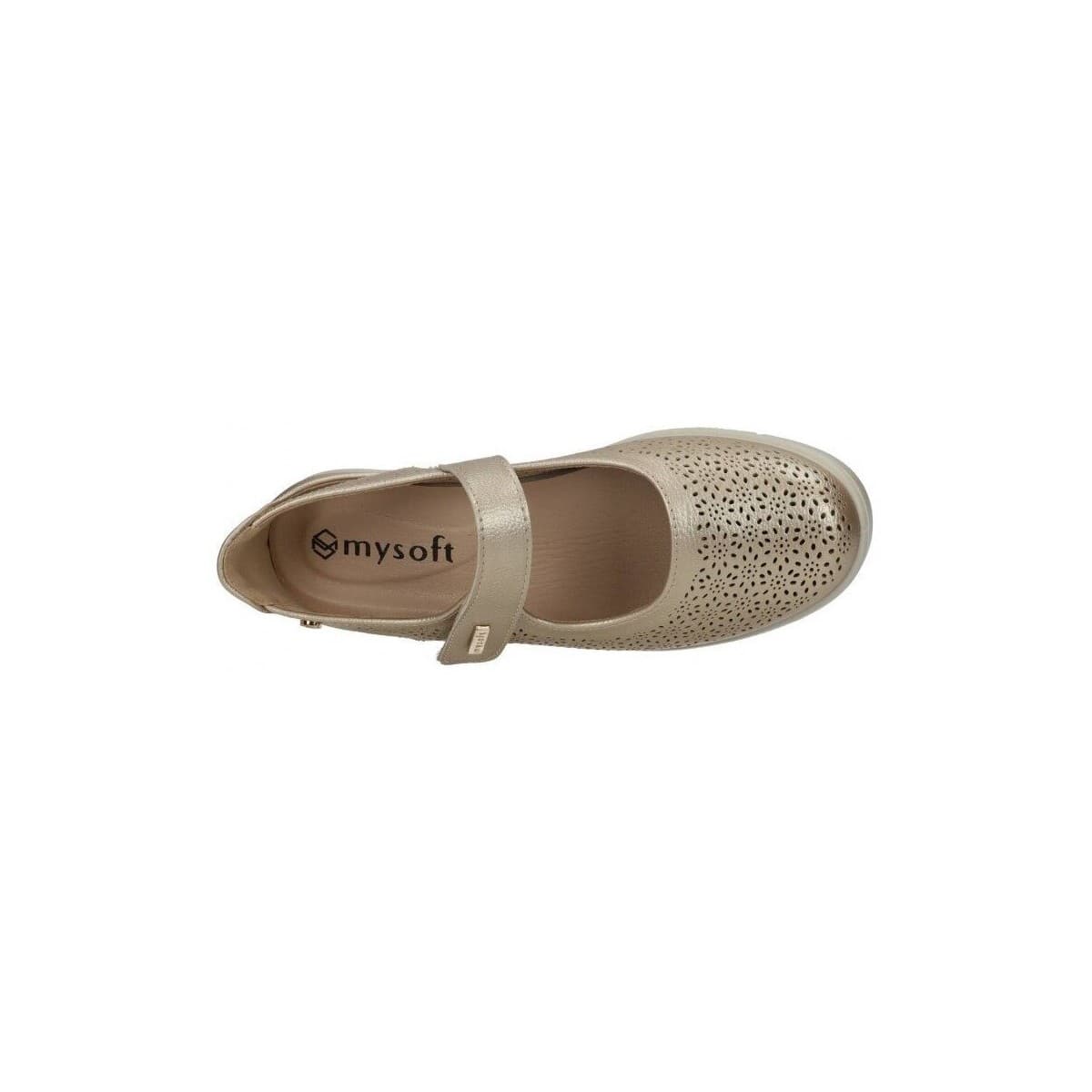 Women's Ballet Flats Mysoft Gold