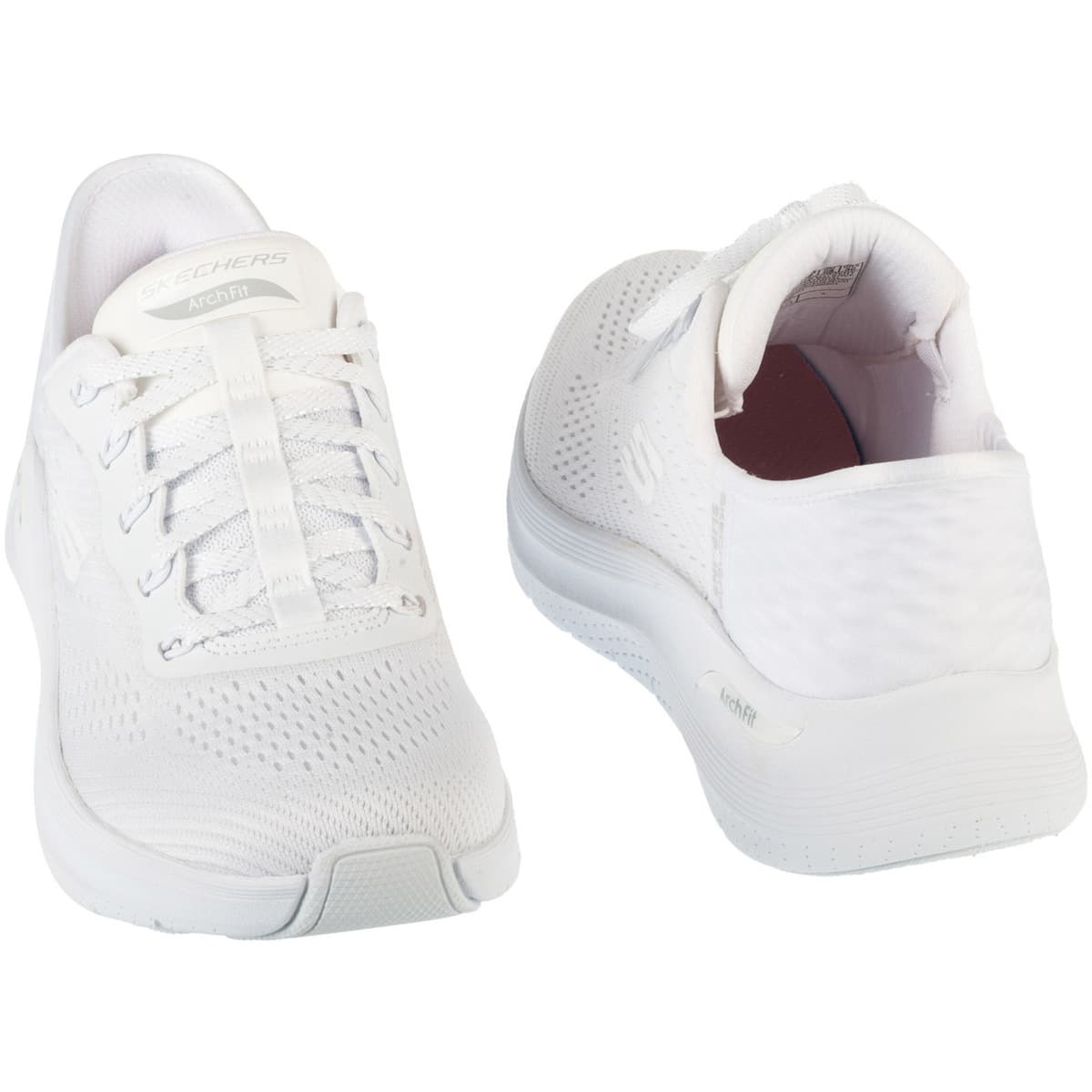 Women's Gym Shoes Skechers White
