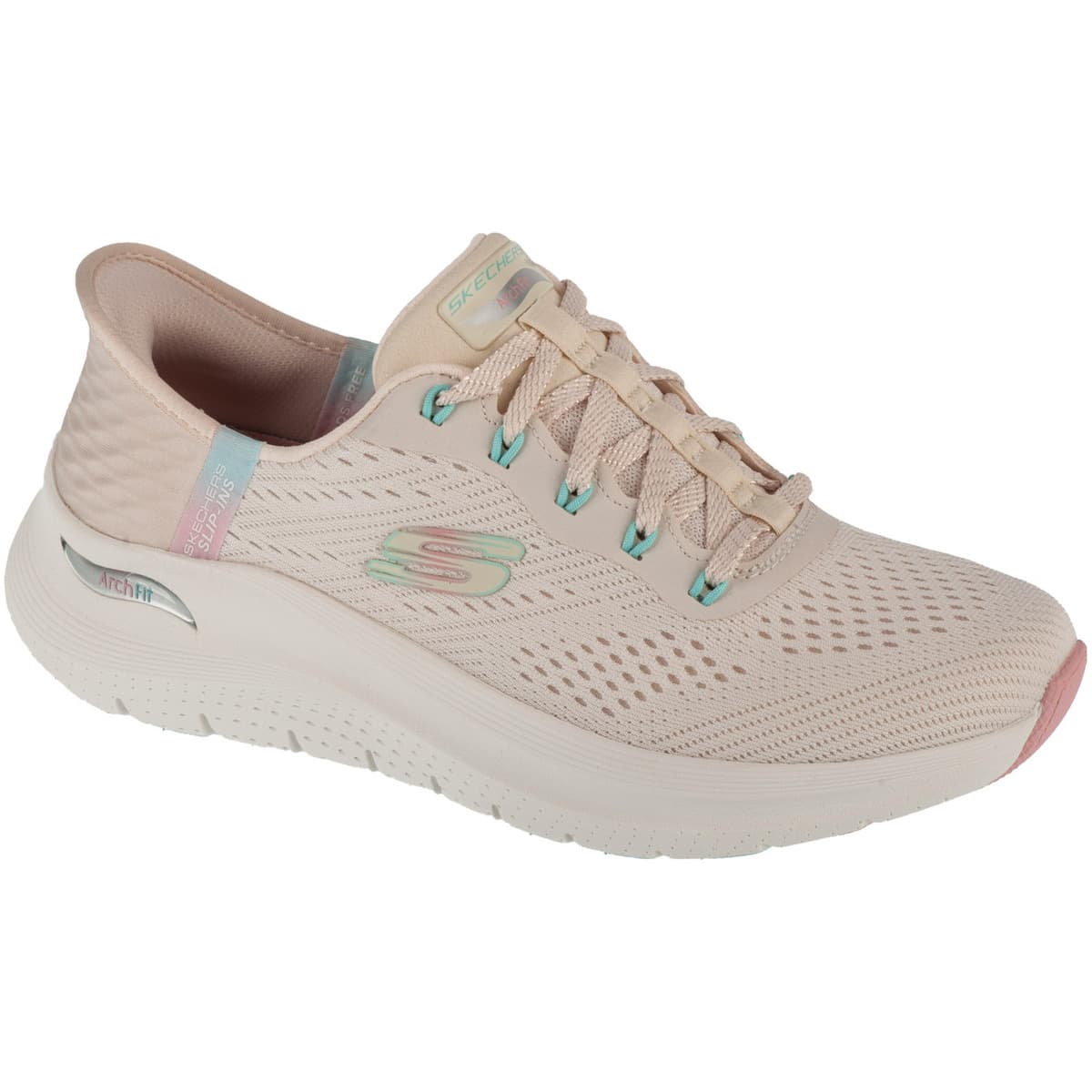 Women's Running Shoes Skechers Beige
