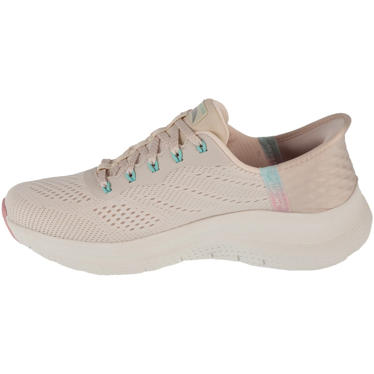Women's Gym Shoes Skechers Beige