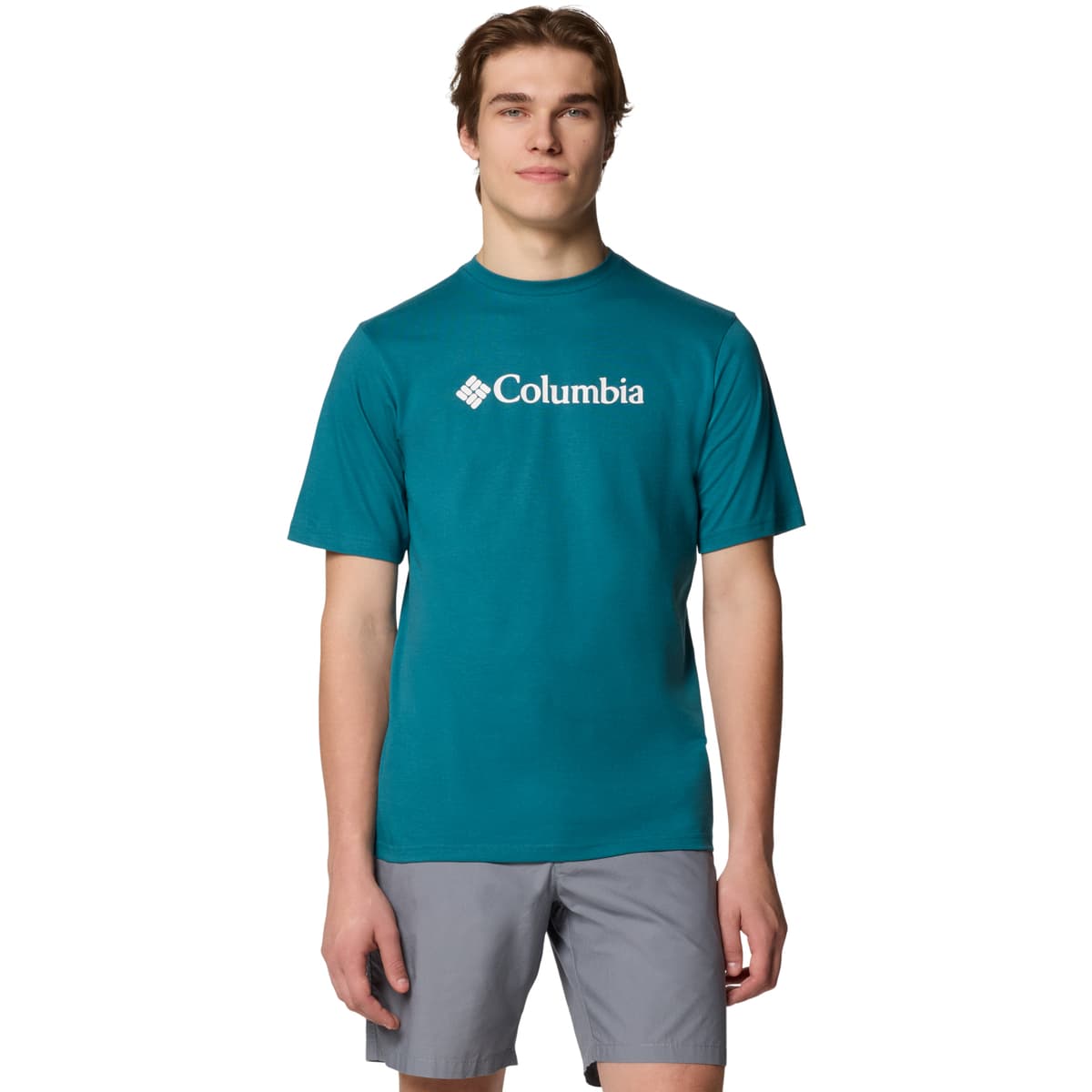 Men's T-Shirts Columbia Green