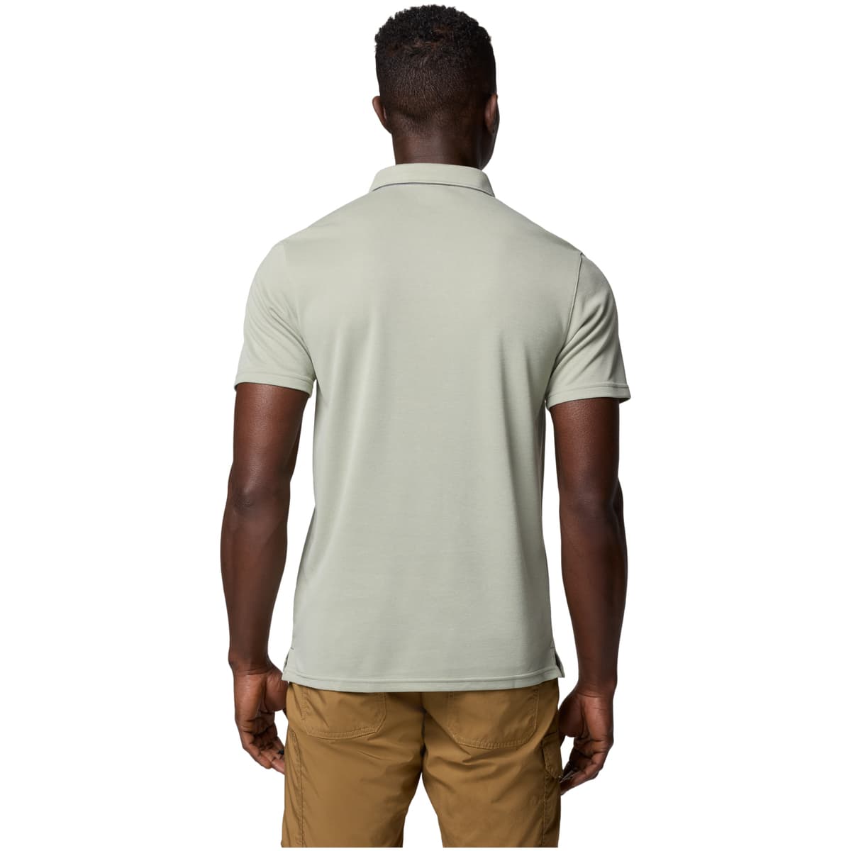 Men's Polo Shirts Columbia Green
