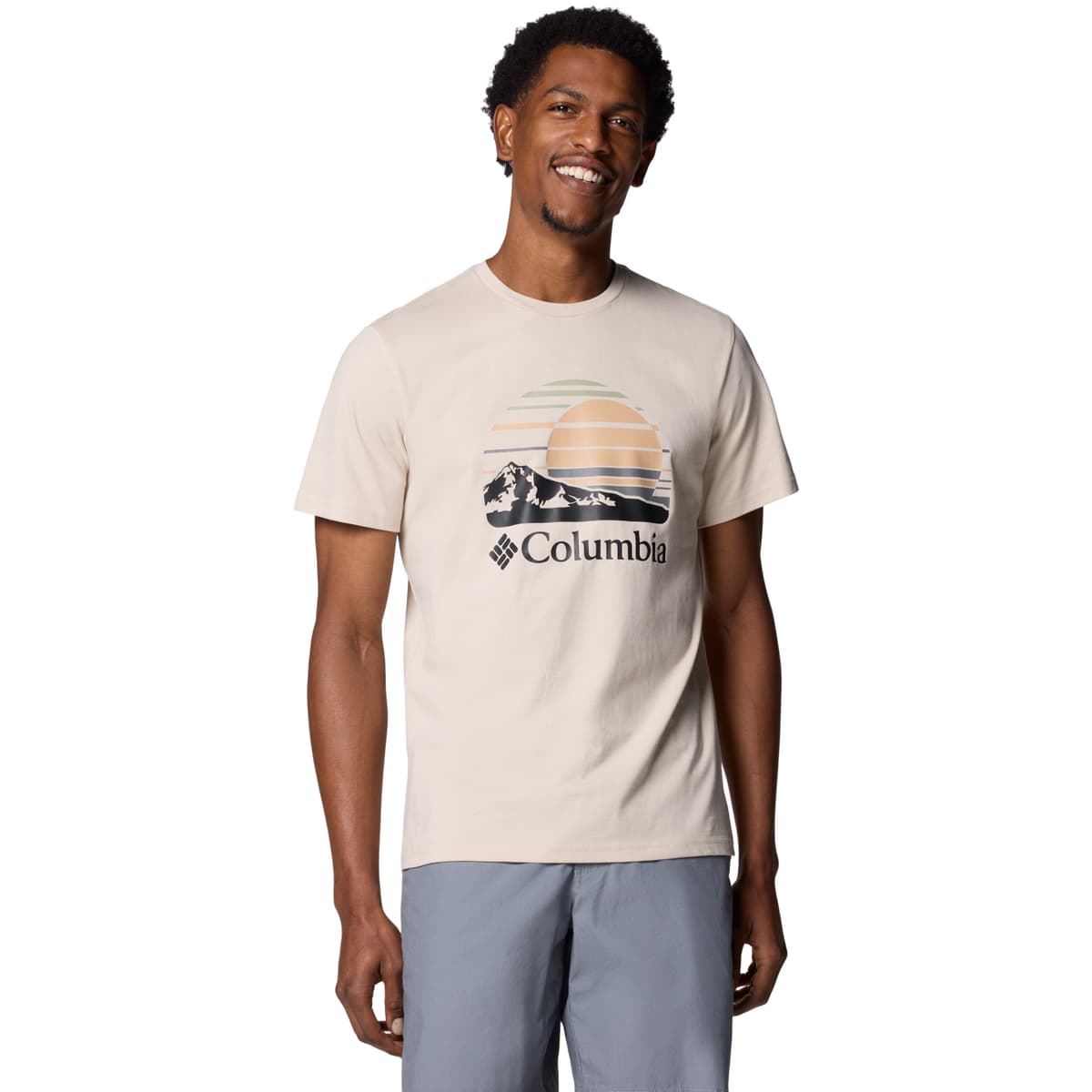 Men's T-Shirts Columbia Beige