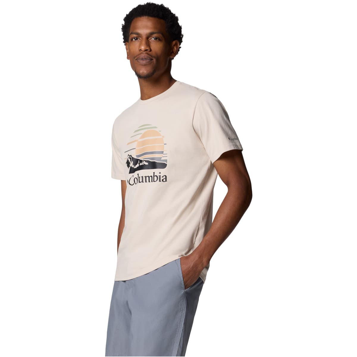 Men's T-Shirts Columbia Beige