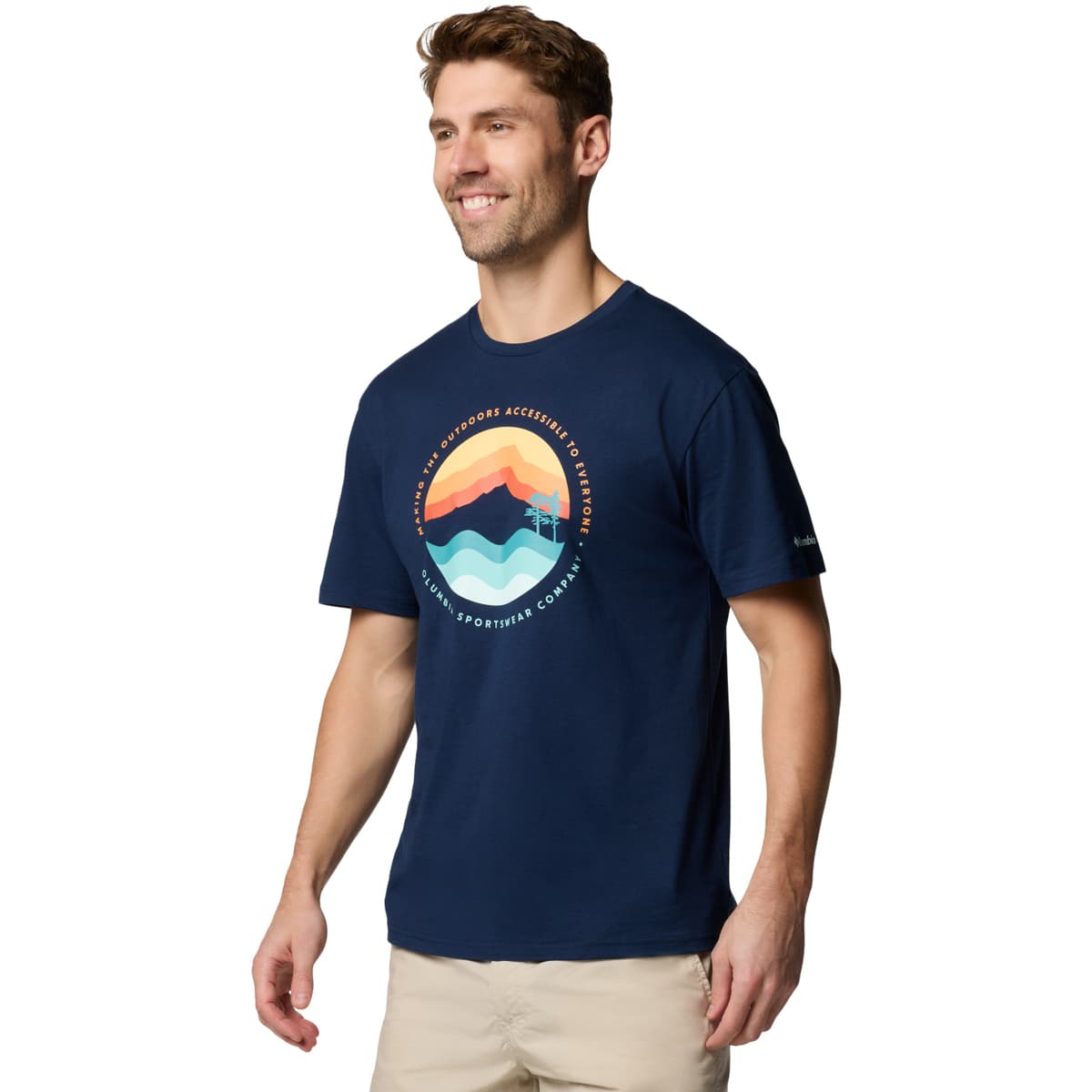 Men's T-Shirts Columbia Blue