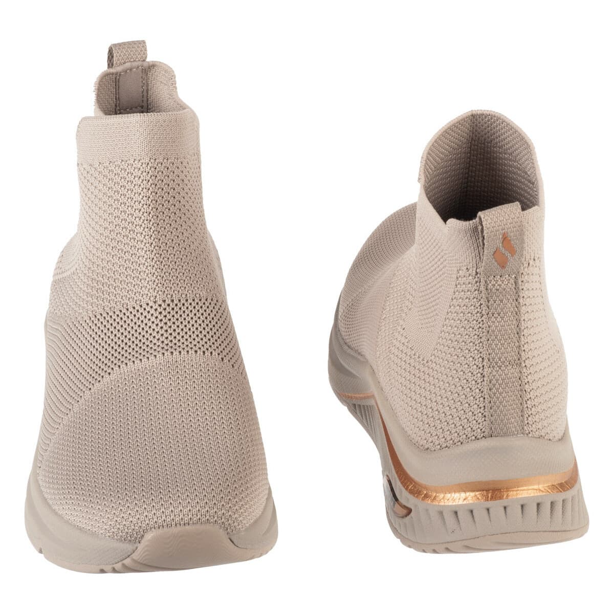 Women's Gym Shoes Skechers Beige