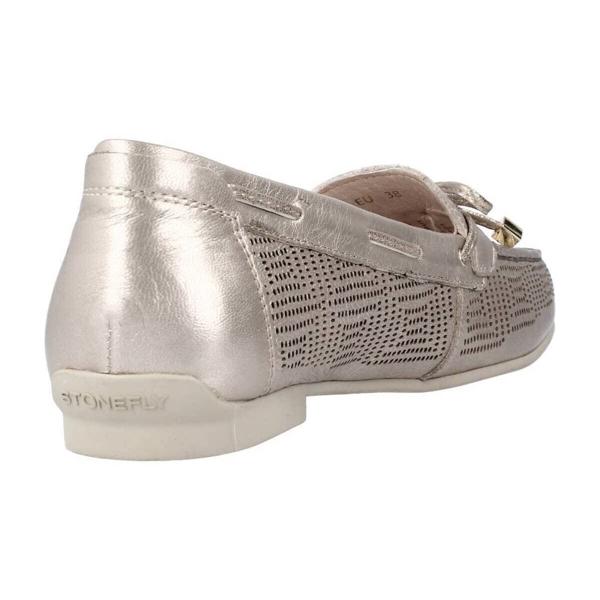 Women's Loafers Stonefly Silver