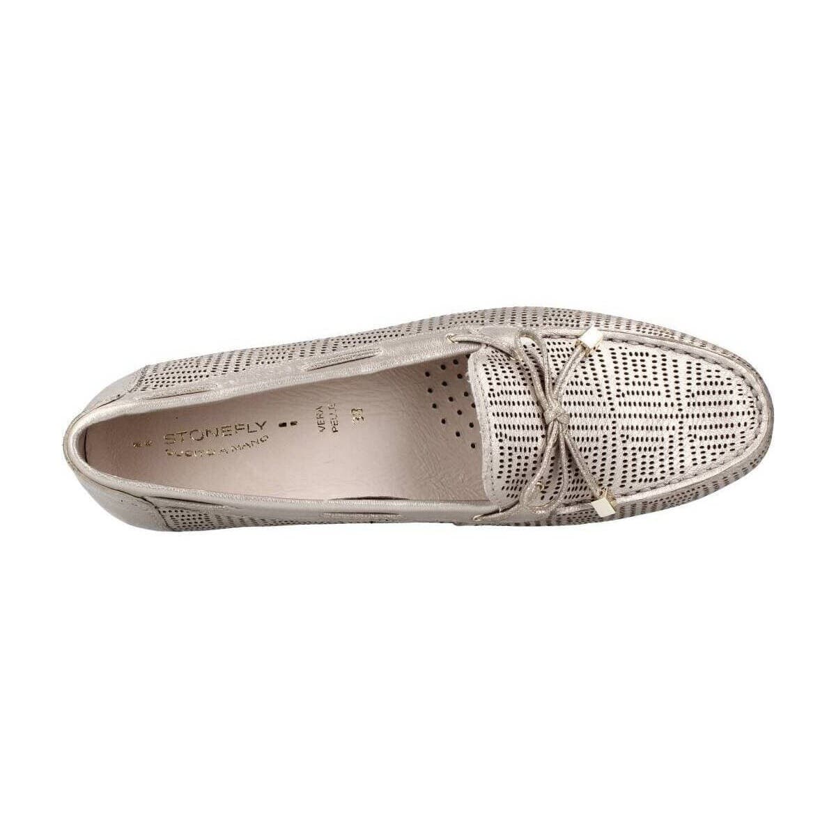 Women's Loafers Stonefly Silver