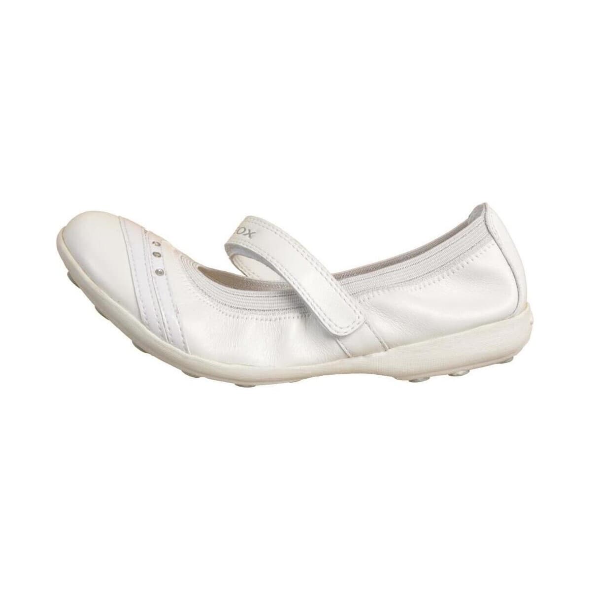 Girls' Dress Shoes Geox White