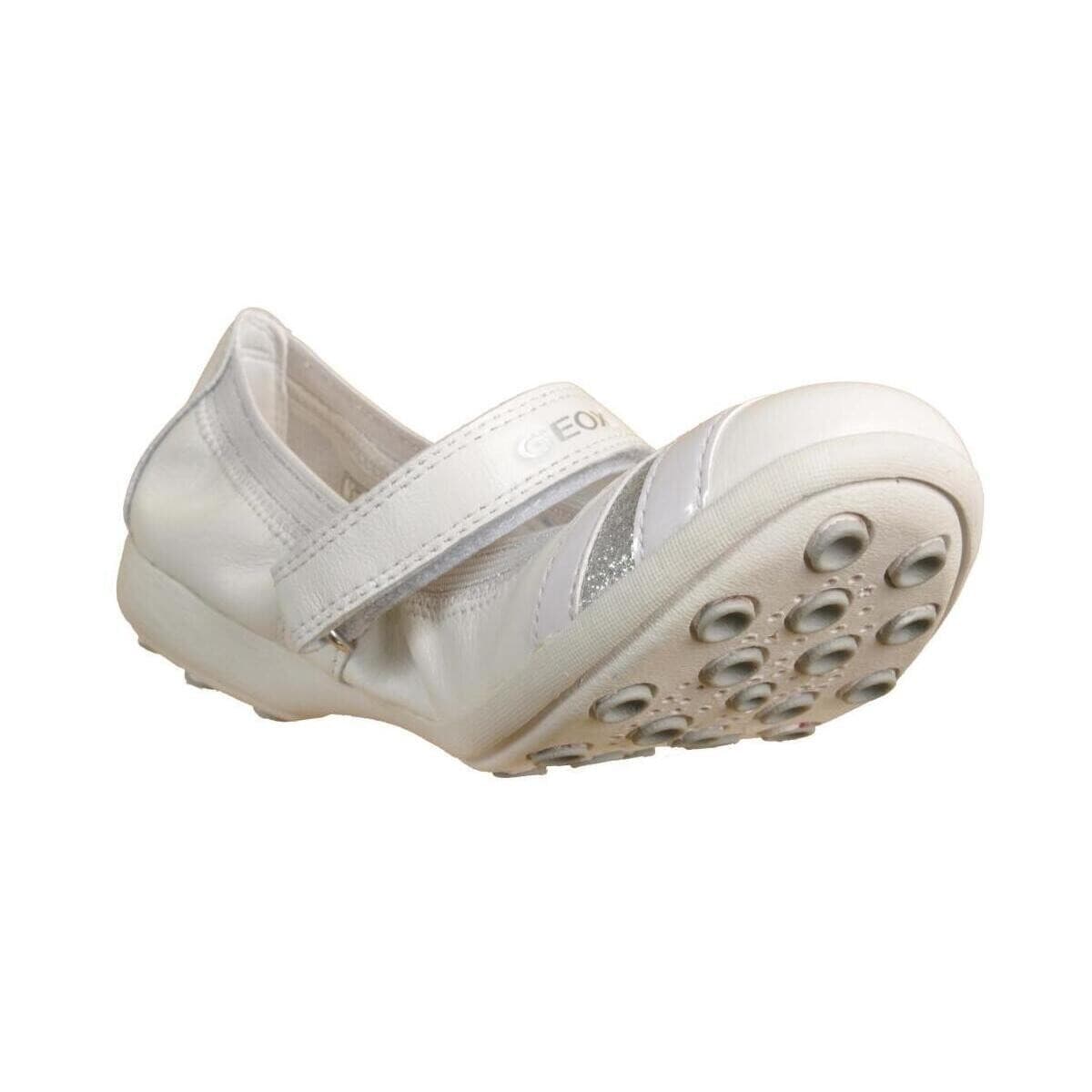 Girls' Dress Shoes Geox White