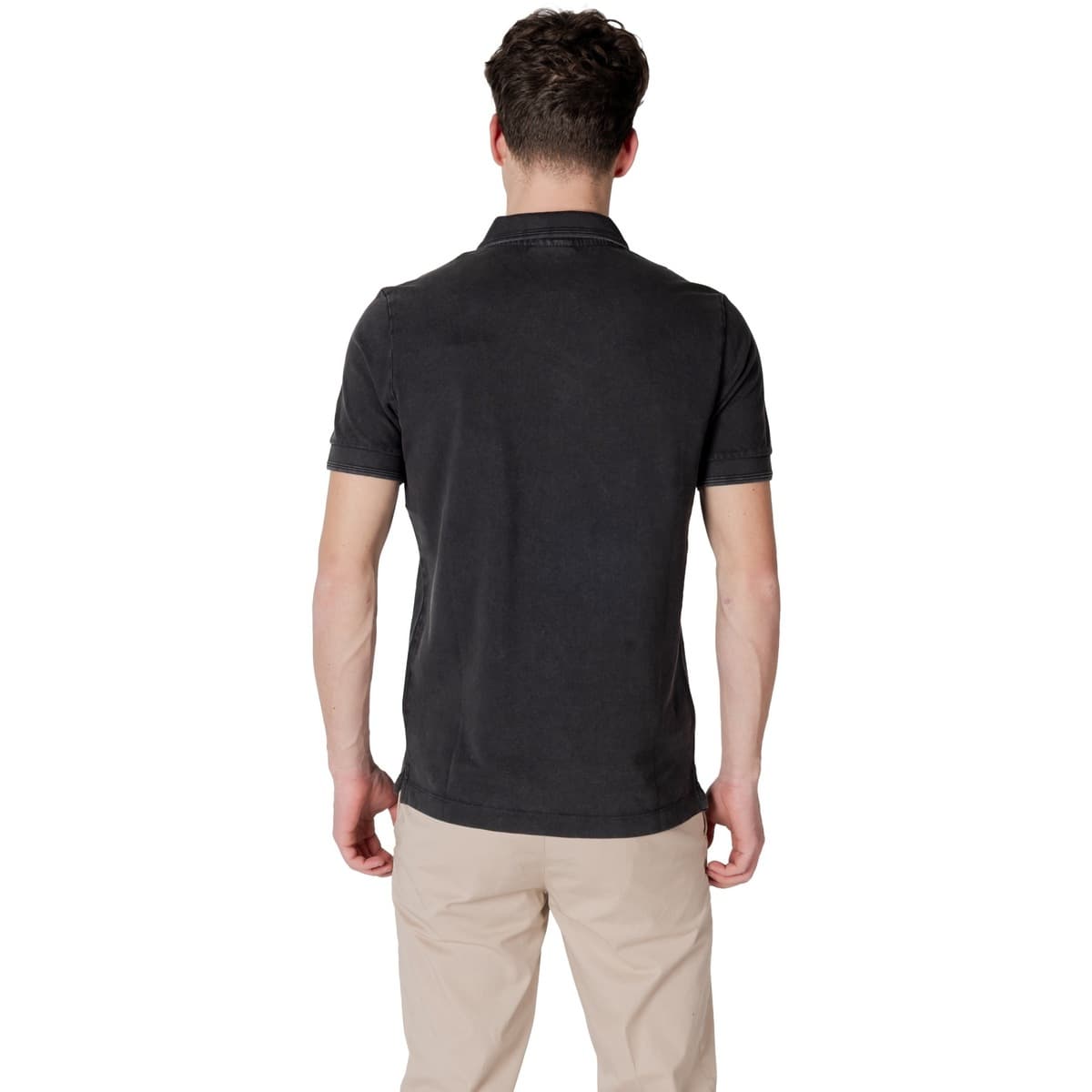 Men's Polo Shirts Replay Black