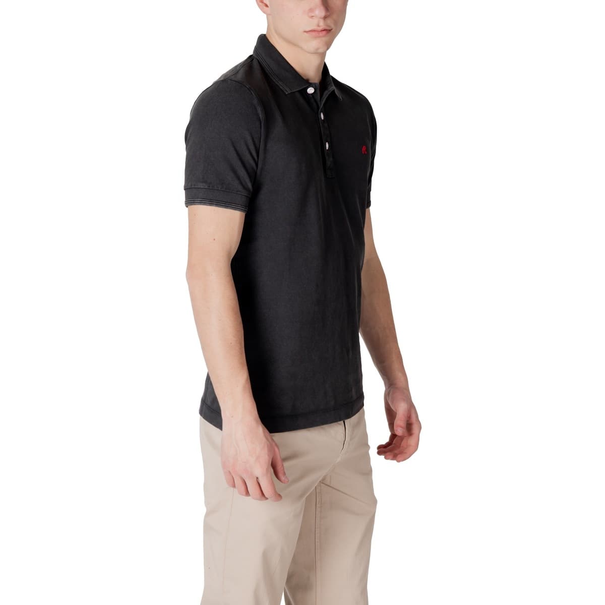 Men's Polo Shirts Replay Black