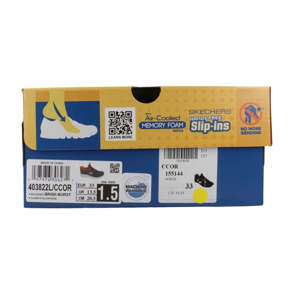 Boys' Sneakers Skechers Gray