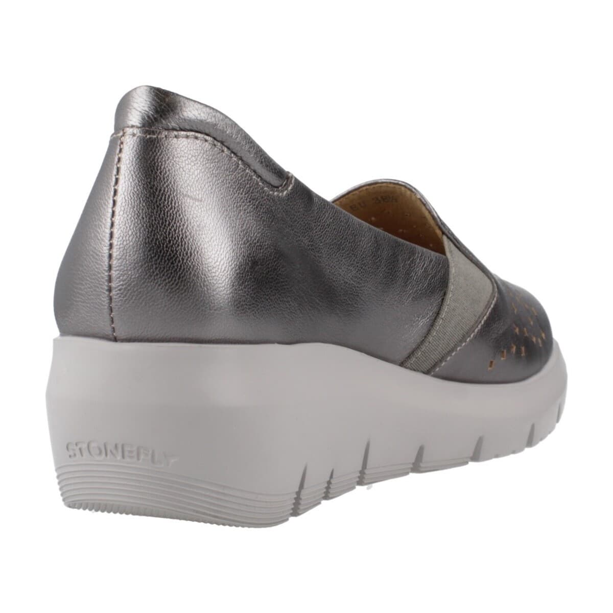 Women's Loafers Stonefly Silver