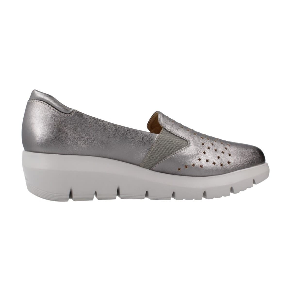 Women's Loafers Stonefly Silver