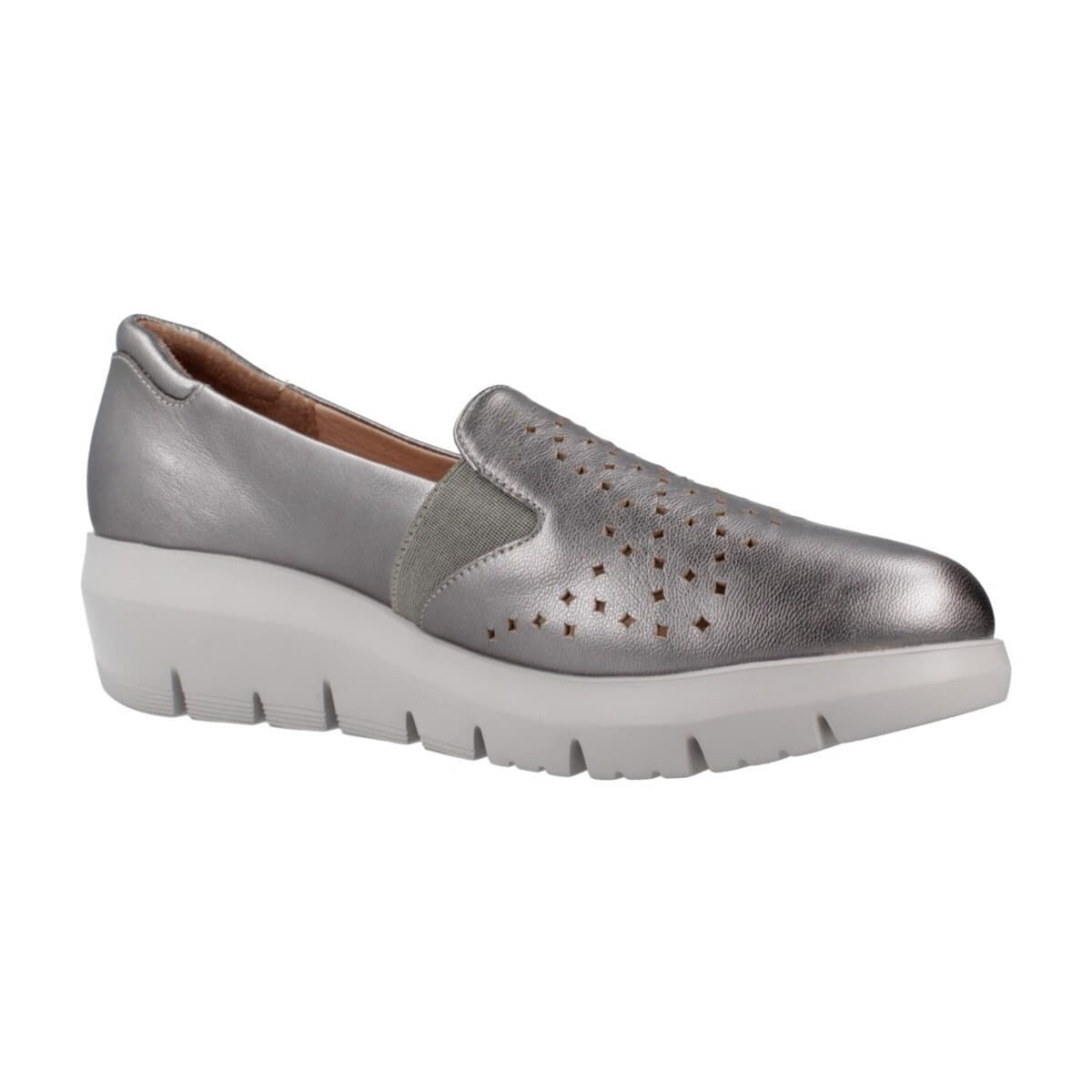 Women's Loafers Stonefly Silver