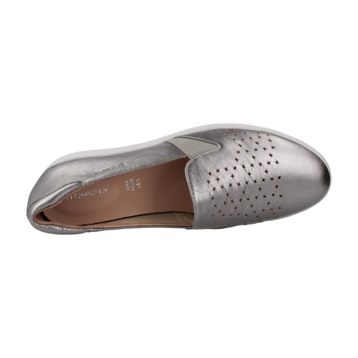 Women's Loafers Stonefly Silver
