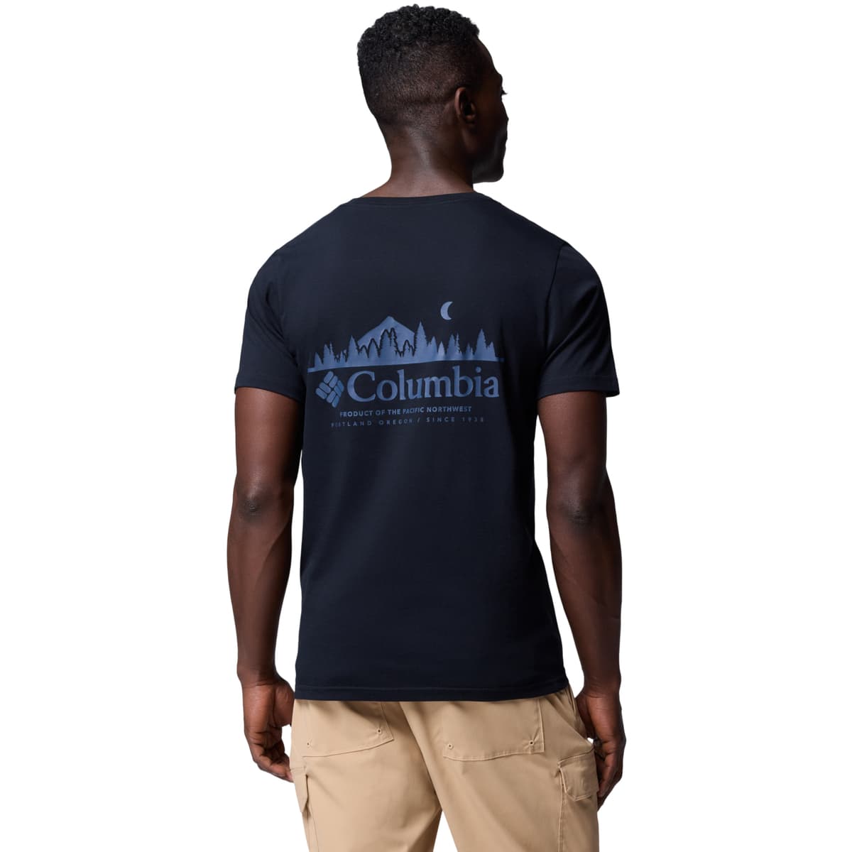 Men's T-Shirts Columbia Black