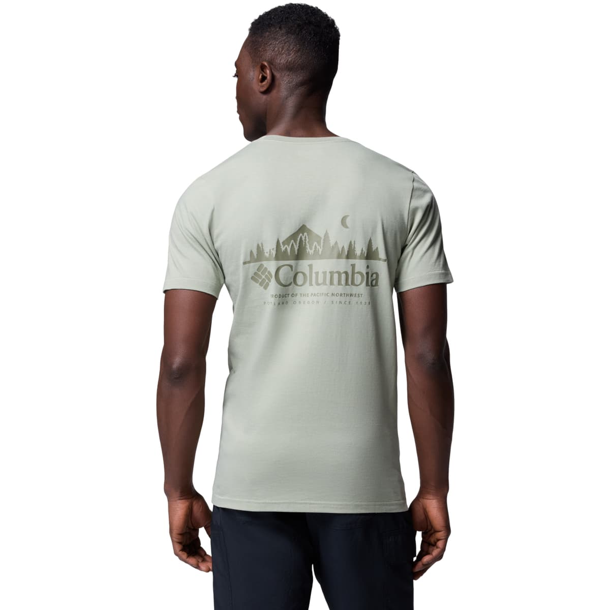 Men's T-Shirts Columbia Green