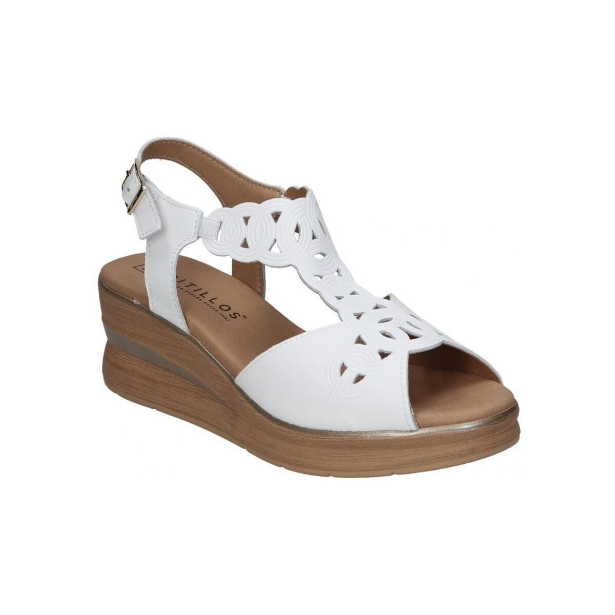 Women's Platforms Pitillos White