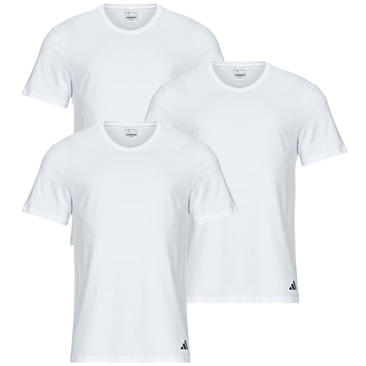 T-shirt με κοντά μανίκια adidas ACTIVE CORE COTTON Pack de 3