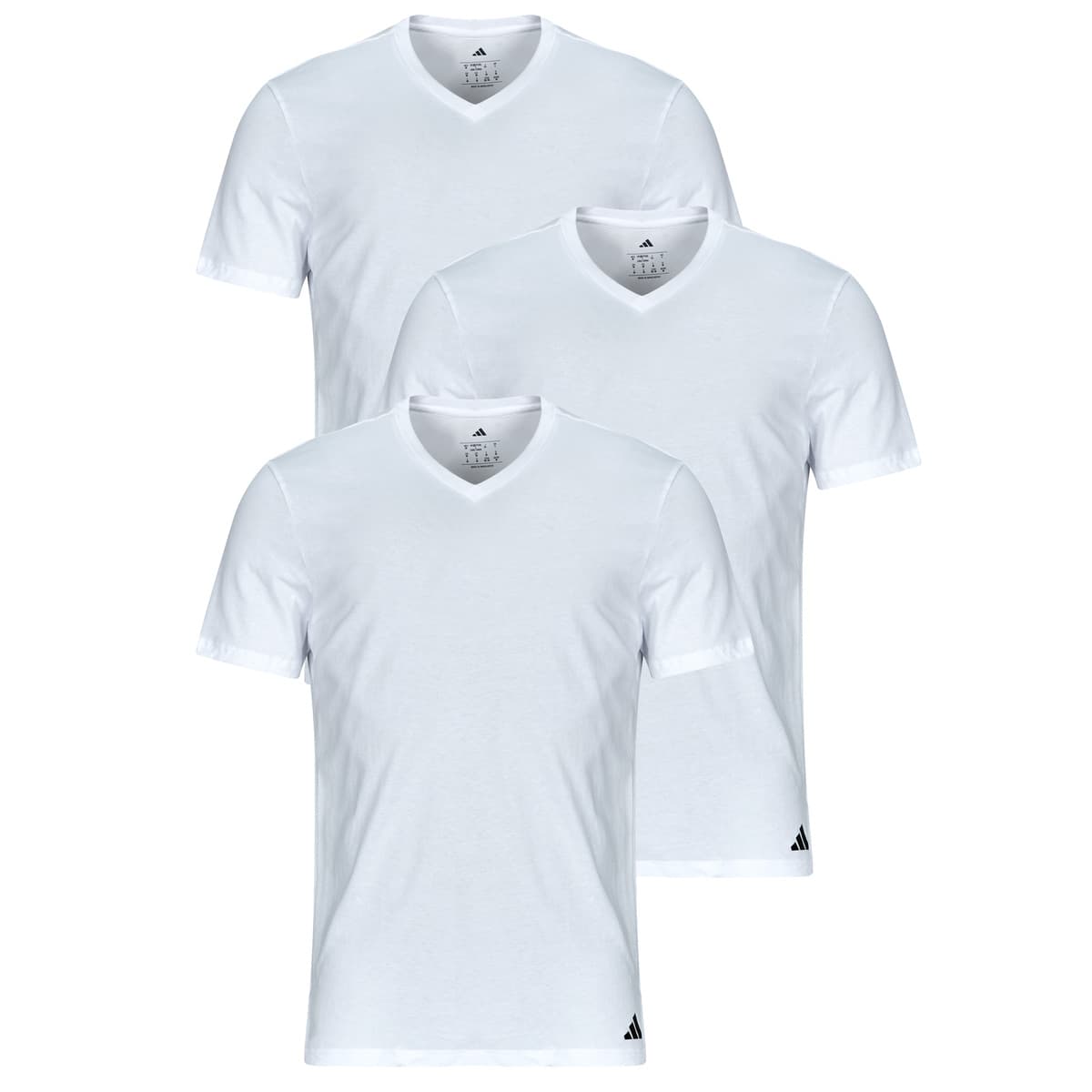 T-shirt με κοντά μανίκια adidas ACTIVE CORE COTTON Pack de 3
