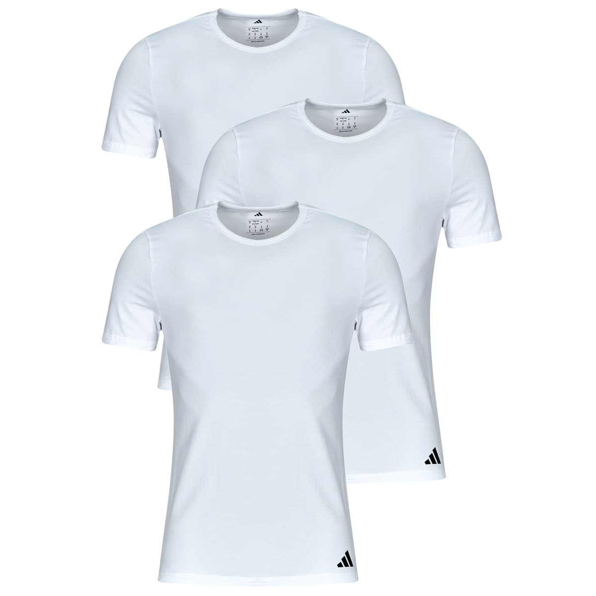 T-shirt με κοντά μανίκια adidas ACTIVE FLEX COTTON Pack de 2