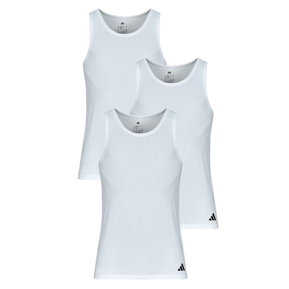 Αμάνικα/T-shirts χωρίς μανίκια adidas ACTIVE FLEX COTTON Pack de 2