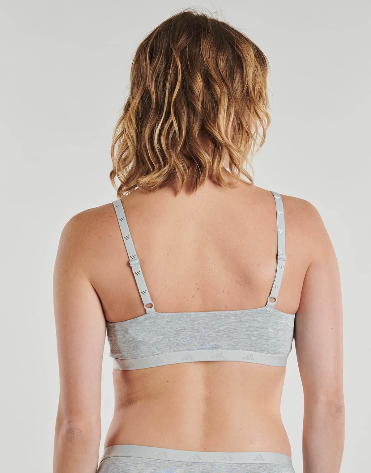 Women's Sports Bras adidas Gray